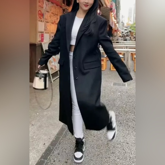 Zara x Steven Meisel Women’s Wool Cashmere Blended Coat - Made in Portugal - L - Picture 7 of 16